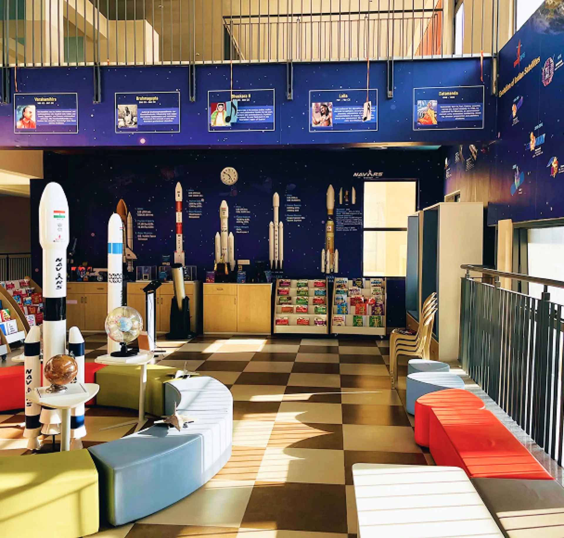 Inside the Learning Resource Centre