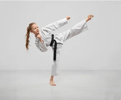 Karate training